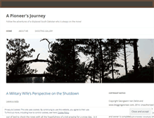 Tablet Screenshot of bloggingpioneer.com